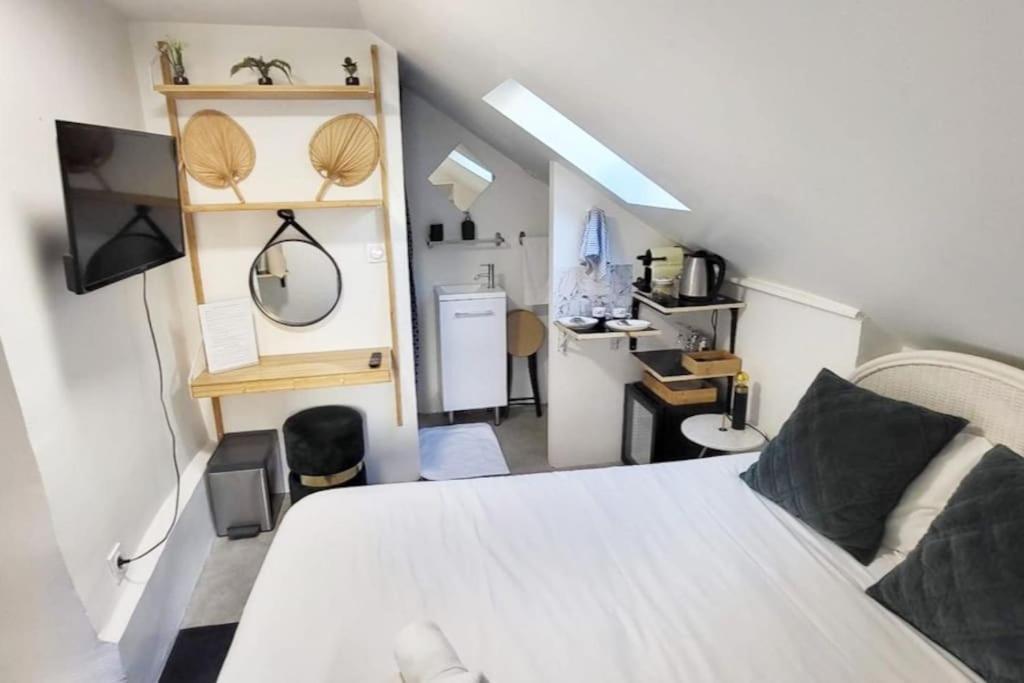 Chambre - Bed & Breakfast - Plage 50M - Residence Saint-Malo Luaran gambar
