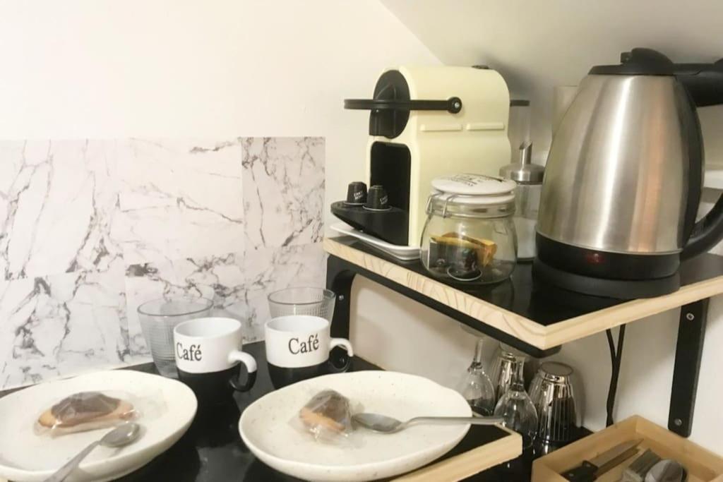 Chambre - Bed & Breakfast - Plage 50M - Residence Saint-Malo Luaran gambar