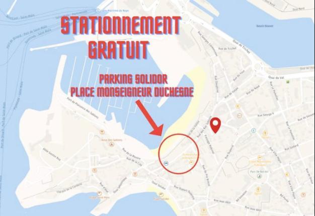 Chambre - Bed & Breakfast - Plage 50M - Residence Saint-Malo Luaran gambar